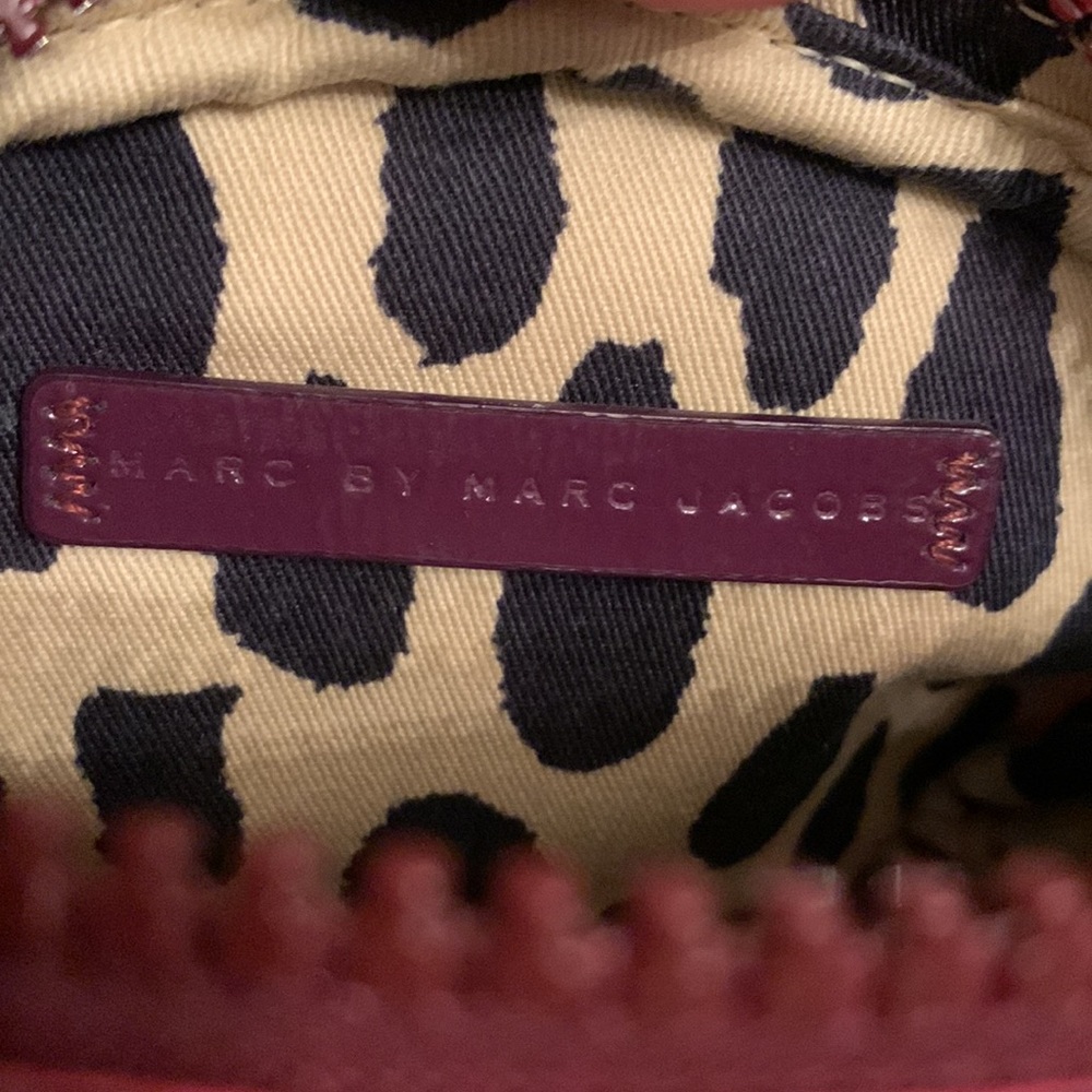 Marc By Marc Jacobs Standard Supply Workwear Cosmetics Bag In Purple And Pink View 6